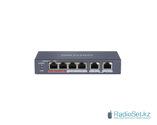 Коммутатор Hikvision DS-3E0106P-E/M